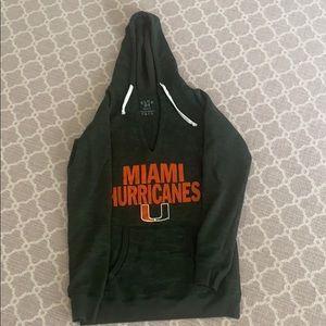 University of Miami Hurricanes Medium Hoodie
